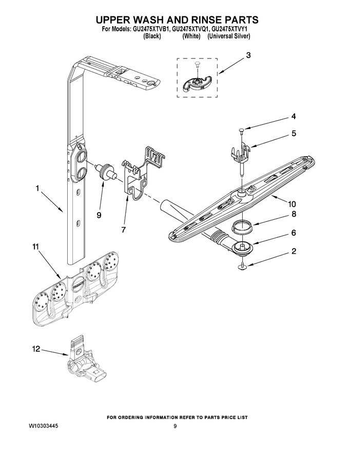 Diagram for GU2475XTVQ1