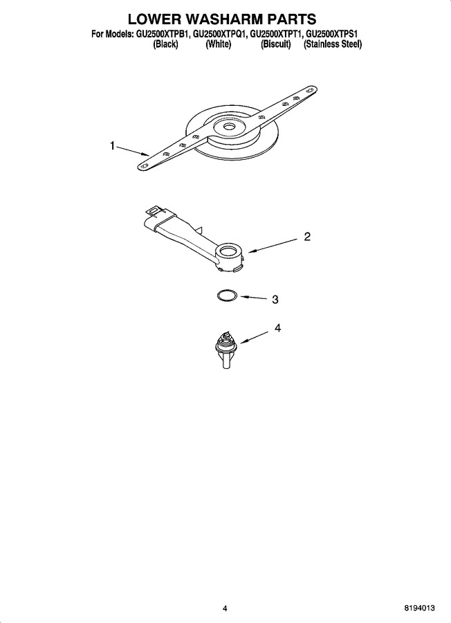 Diagram for GU2500XTPS1