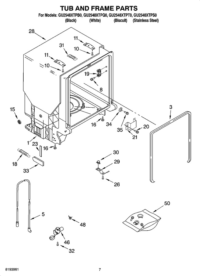 Diagram for GU2548XTPT0