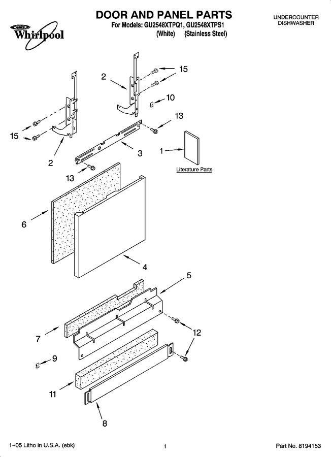 Diagram for GU2548XTPQ1