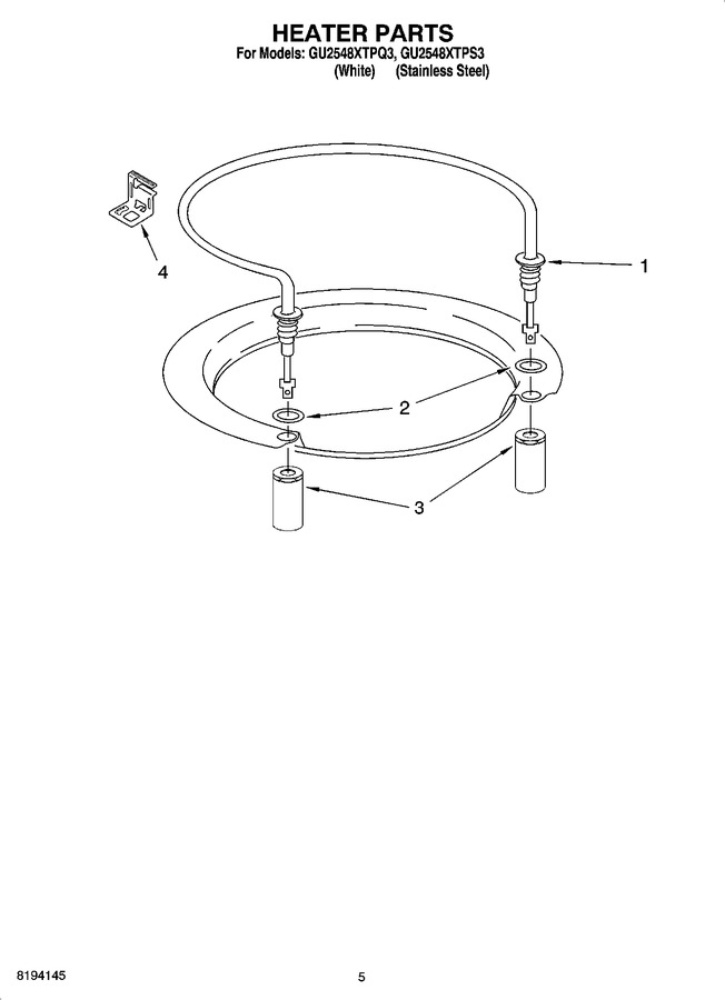 Diagram for GU2548XTPQ3