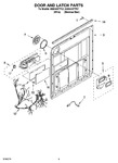 Diagram for 03 - Door And Latch Parts