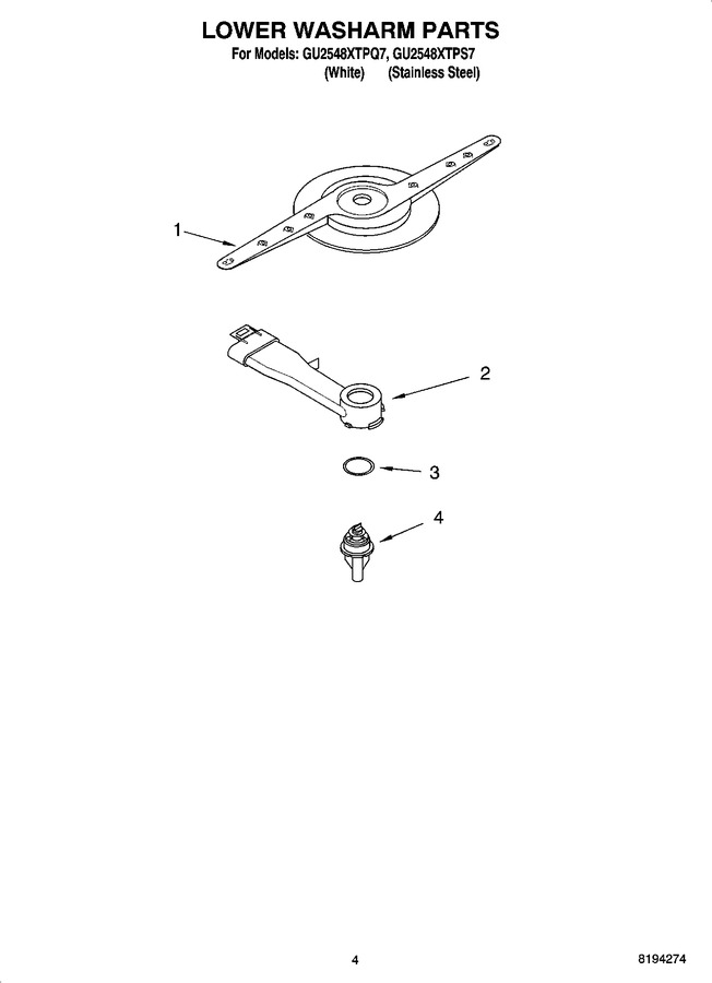 Diagram for GU2548XTPQ7