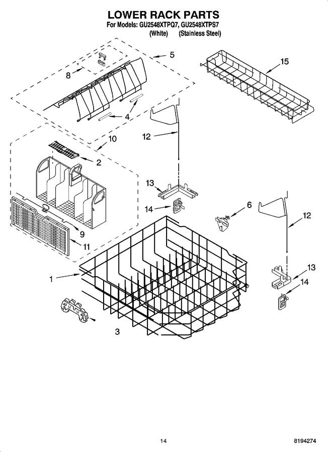 Diagram for GU2548XTPQ7