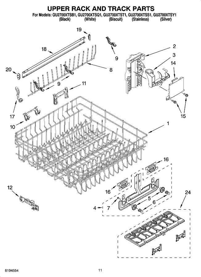 Diagram for GU2700XTSQ1