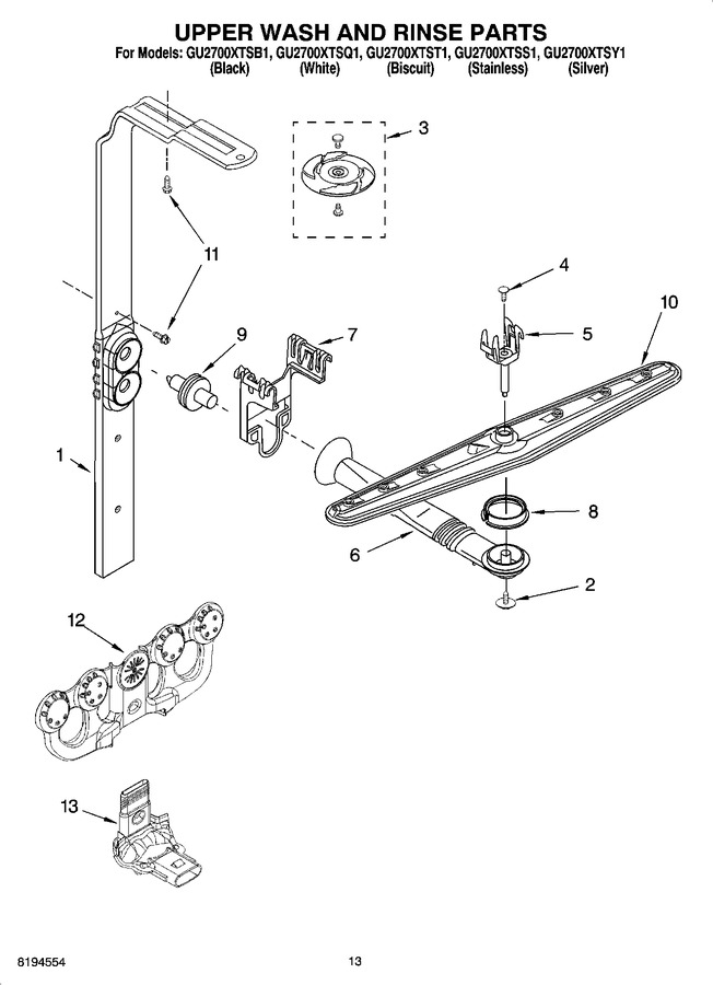 Diagram for GU2700XTST1