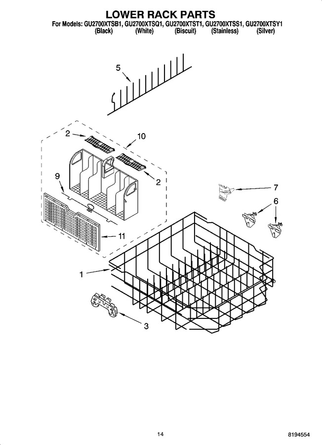Diagram for GU2700XTST1