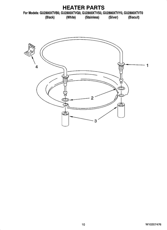 Diagram for GU2800XTVT0