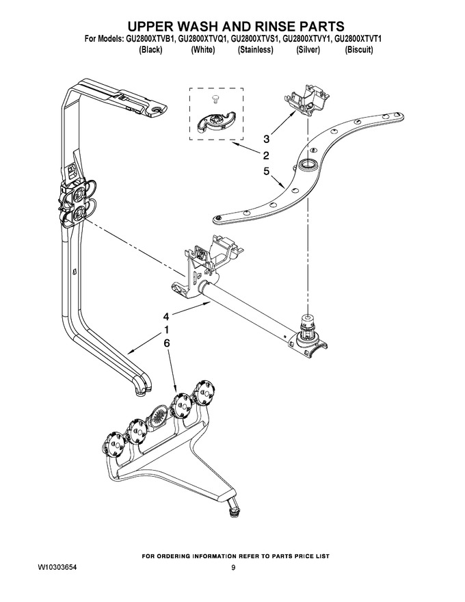 Diagram for GU2800XTVB1
