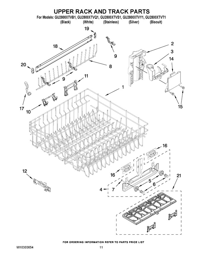 Diagram for GU2800XTVB1