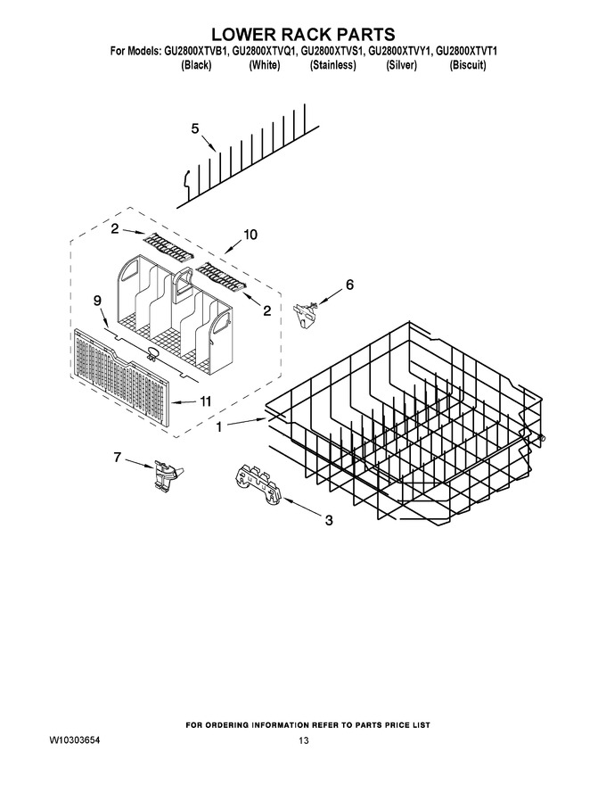 Diagram for GU2800XTVB1