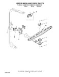 Diagram for 07 - Upper Wash And Rinse Parts