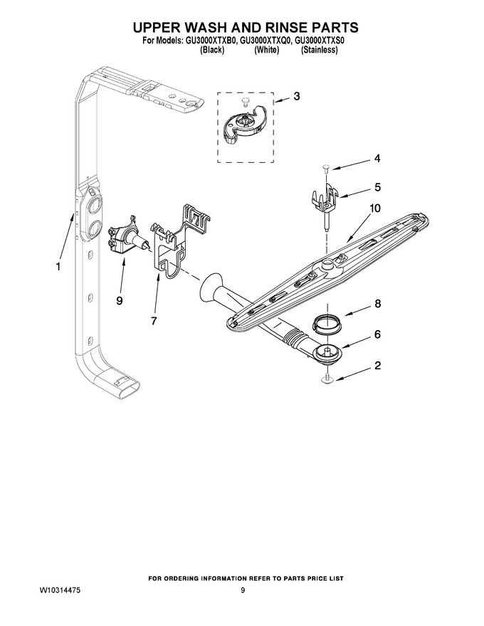 Diagram for GU3000XTXB0