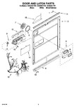 Diagram for 03 - Door And Latch Parts