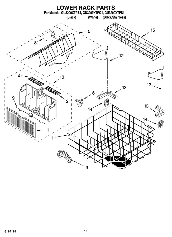 Diagram for GU3200XTPQ1