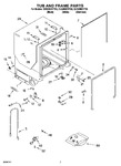 Diagram for 07 - Tub And Frame Parts