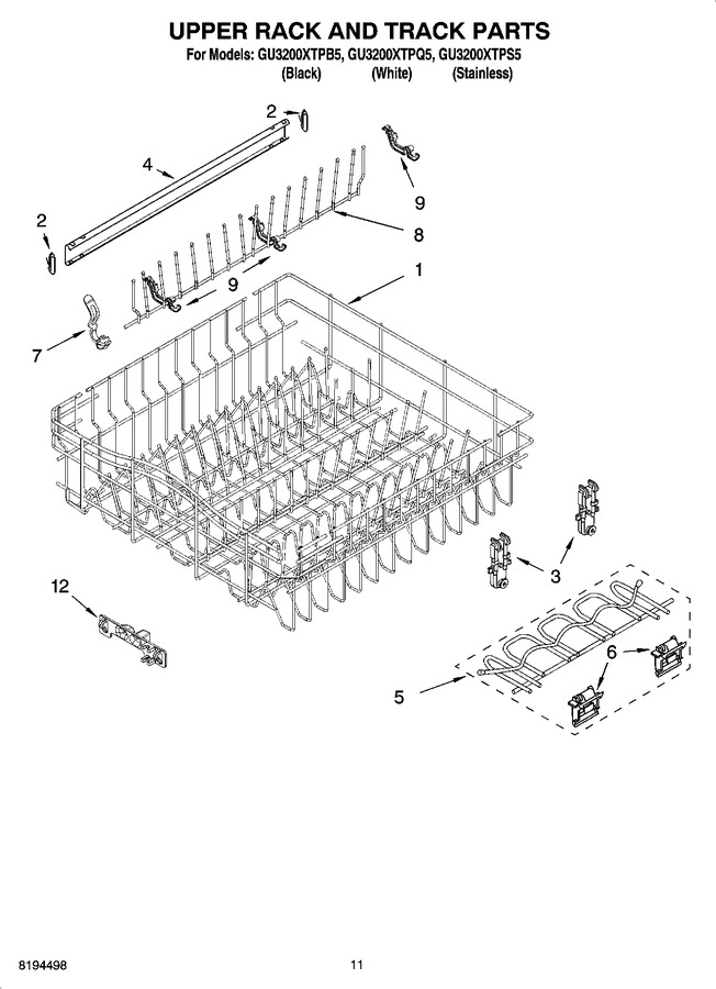 Diagram for GU3200XTPS5