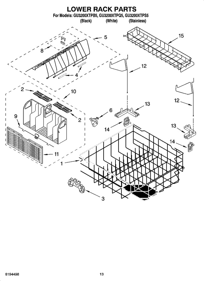 Diagram for GU3200XTPS5