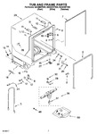 Diagram for 07 - Tub And Frame Parts