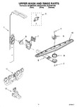 Diagram for 10 - Upper Wash And Rinse Parts