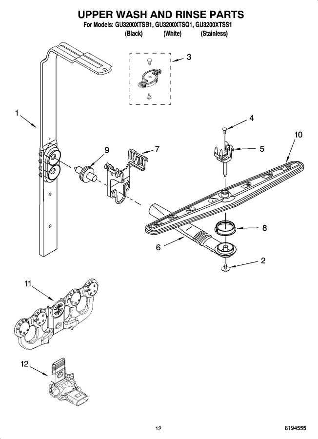 Diagram for GU3200XTSQ1