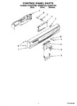 Diagram for 02 - Control Panel Parts