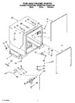 Diagram for 07 - Tub And Frame Parts