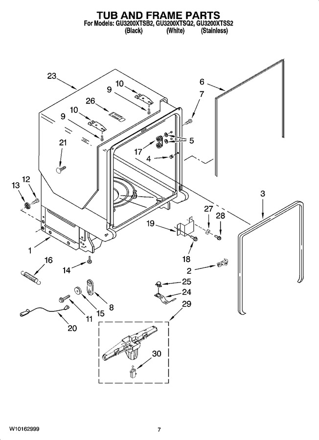 Diagram for GU3200XTSS2