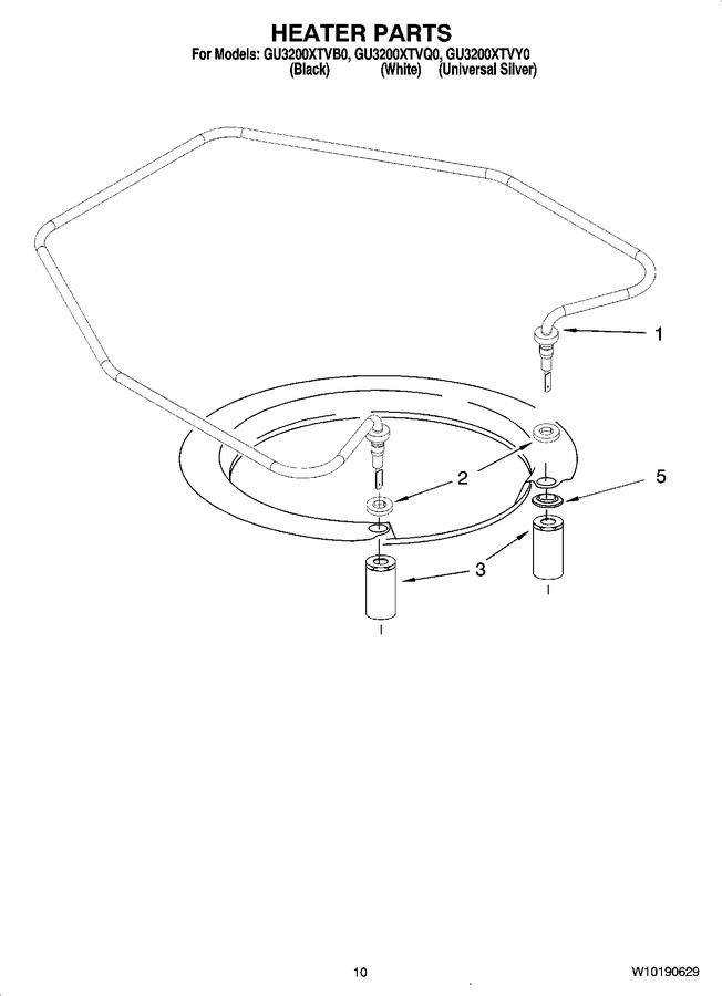 Diagram for GU3200XTVB0