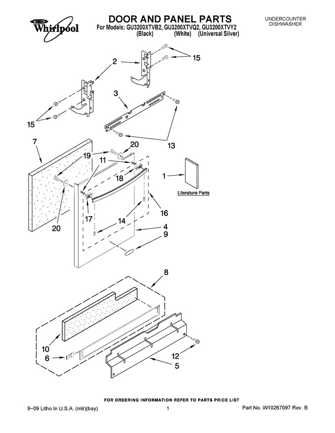 Diagram for GU3200XTVY2