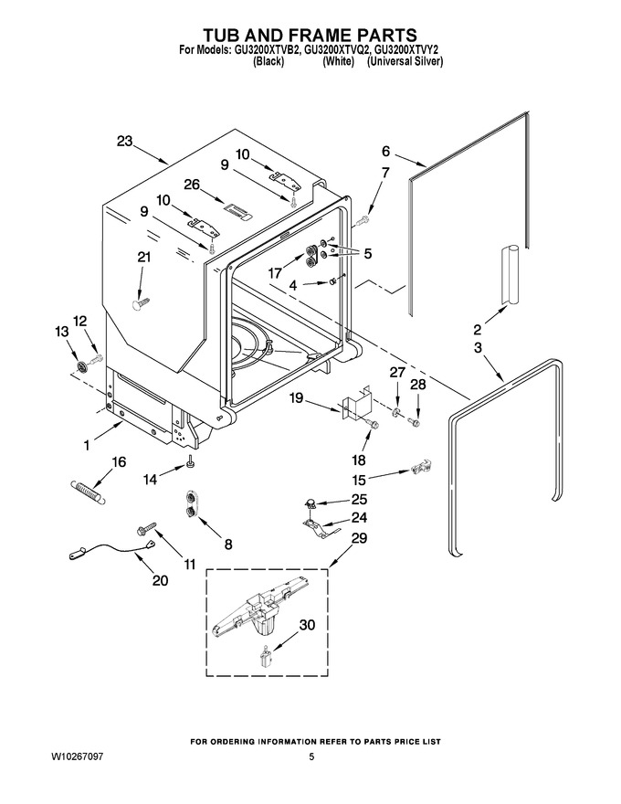 Diagram for GU3200XTVY2