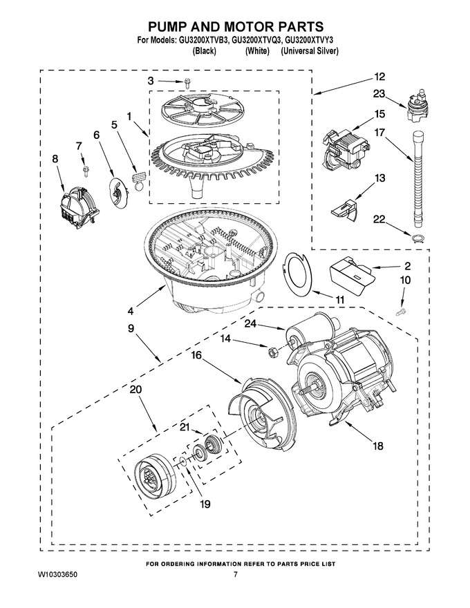 Diagram for GU3200XTVQ3