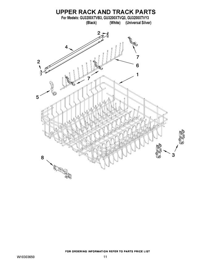 Diagram for GU3200XTVB3