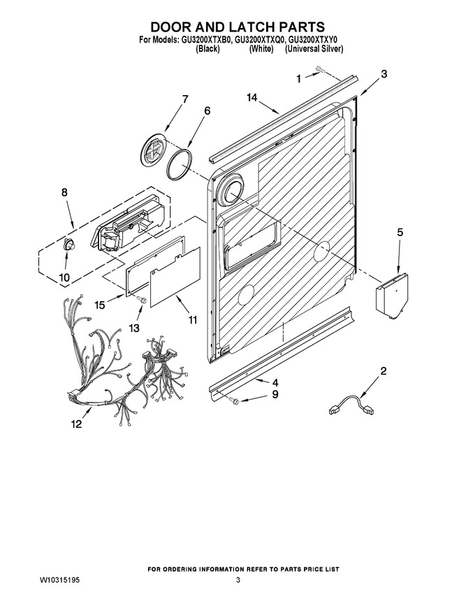 Diagram for GU3200XTXB0