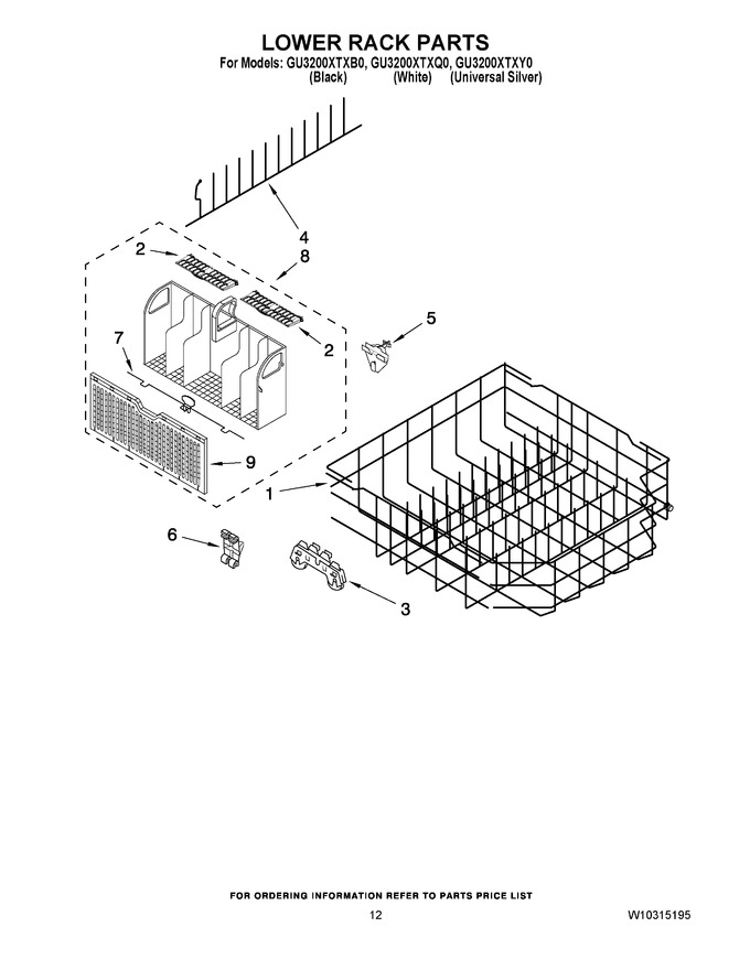 Diagram for GU3200XTXB0