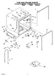 Diagram for 07 - Tub And Frame Parts