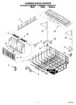 Diagram for 11 - Lower Rack Parts