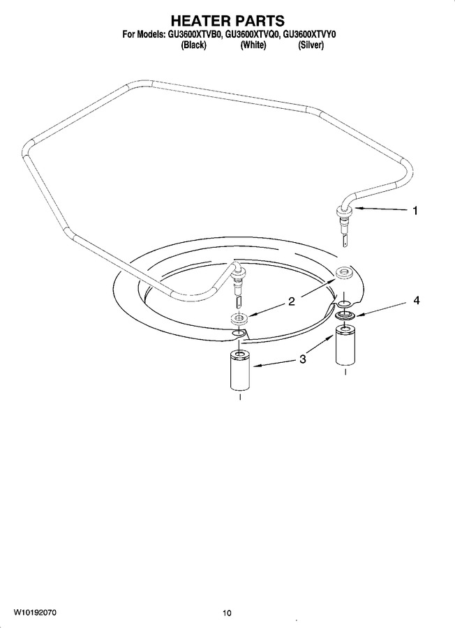 Diagram for GU3600XTVY0