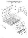 Diagram for 09 - Upper Rack And Track Parts