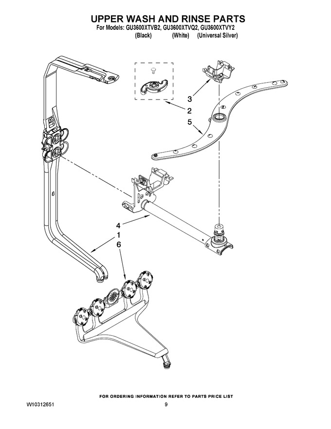 Diagram for GU3600XTVB2