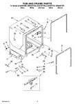 Diagram for 05 - Tub And Frame Parts
