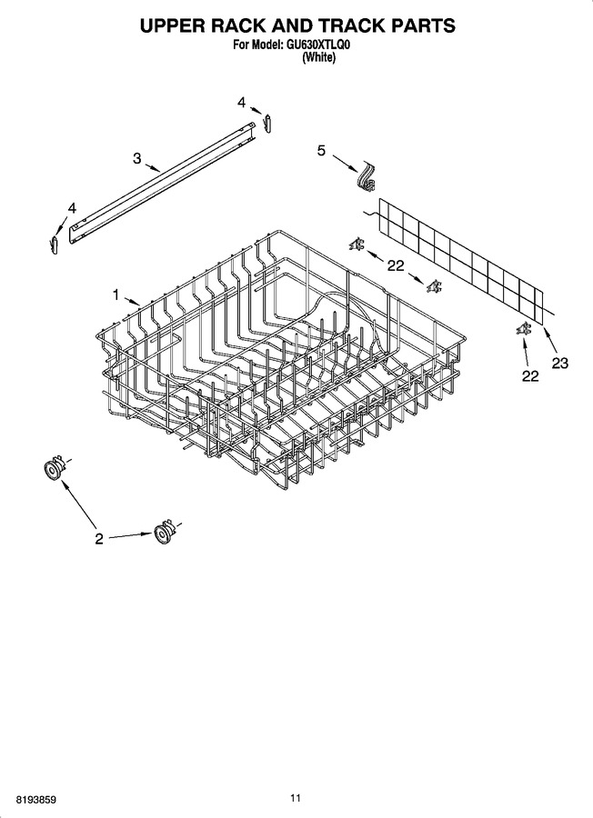 Diagram for GU630XTLQ0
