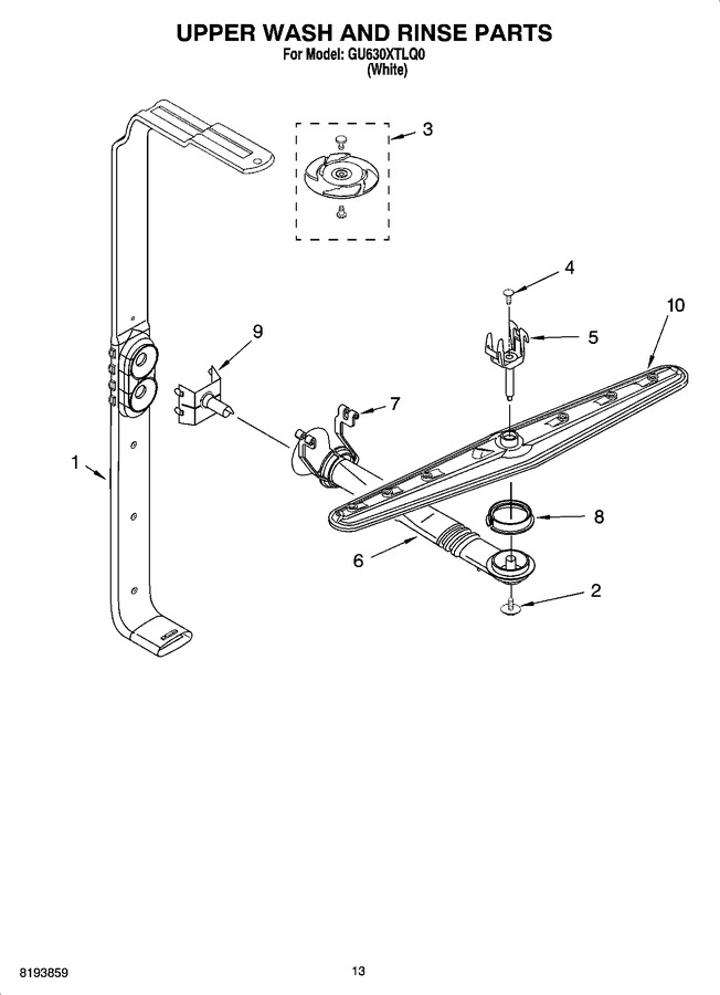 Diagram for GU630XTLQ0