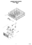 Diagram for 11 - Lower Rack Parts