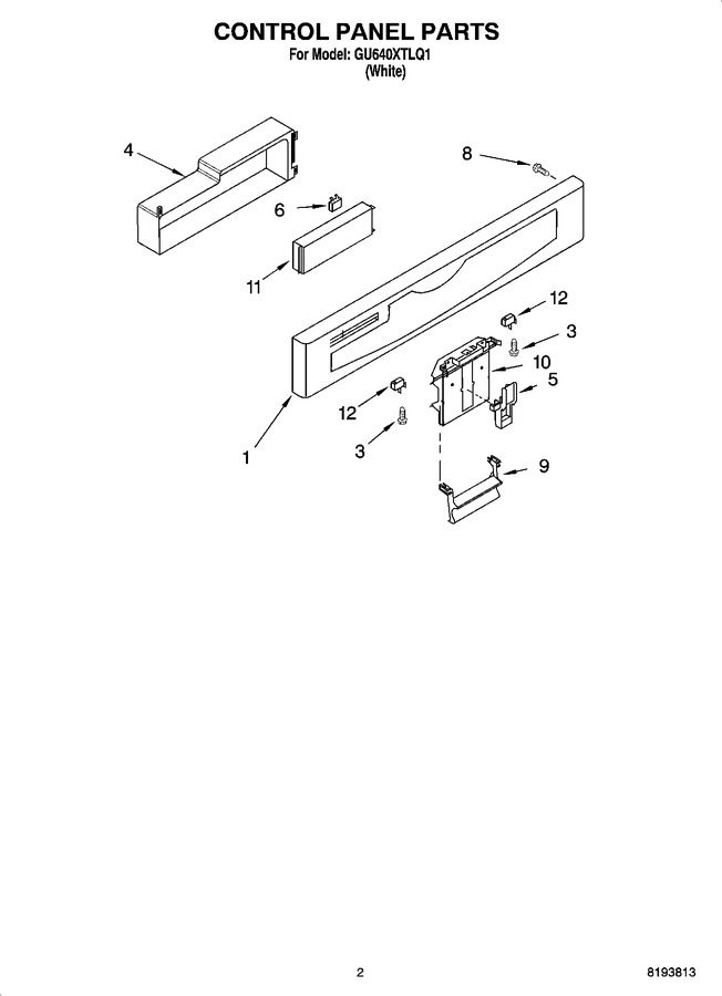 Diagram for GU640XTLQ1