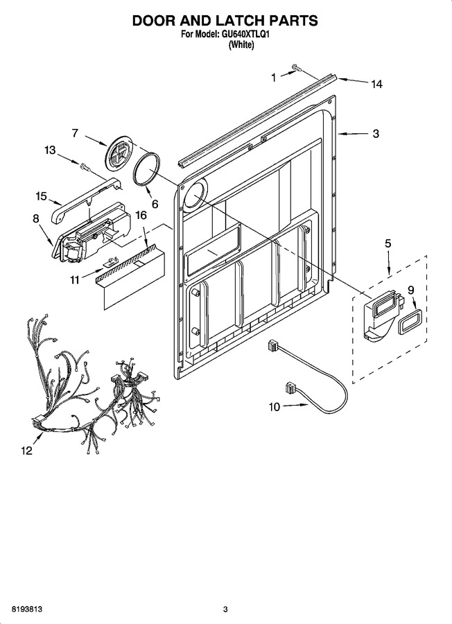 Diagram for GU640XTLQ1
