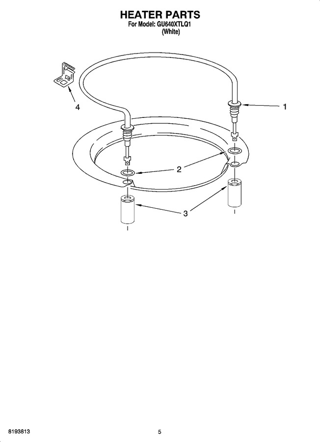 Diagram for GU640XTLQ1