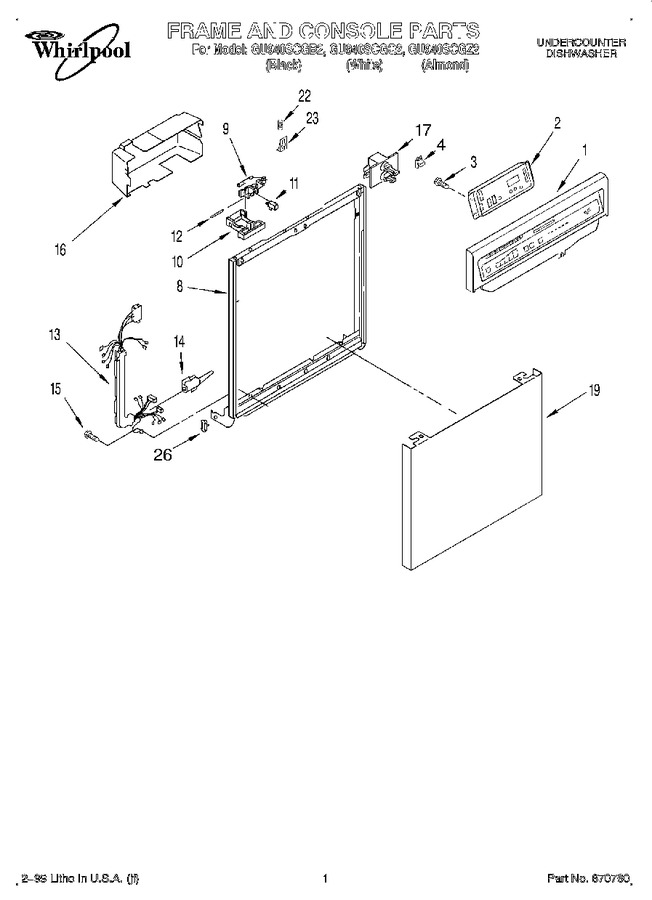 Diagram for GU940SCGB2