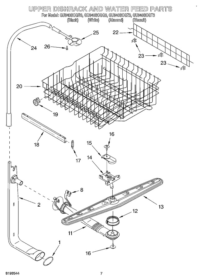 Diagram for GU940SCGQ3