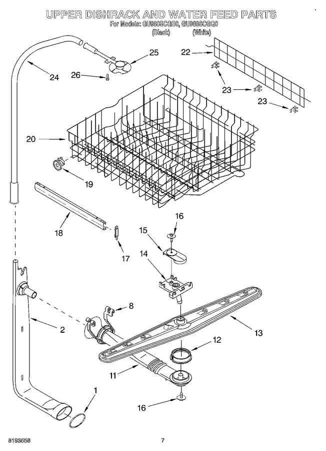 Diagram for GU960SCGB0